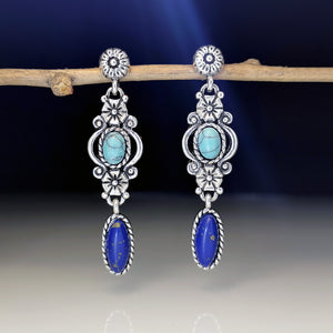 Sapphire earrings