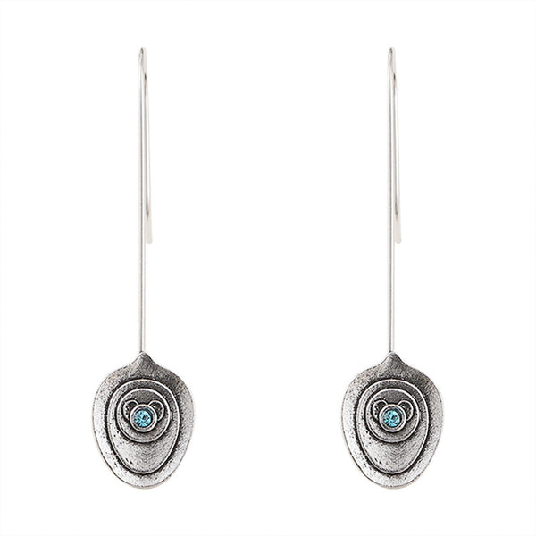 Minimalist Sapphire Earrings