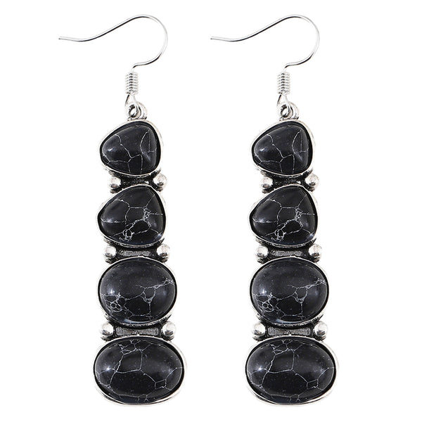 Boho Vintage Style Personalized Earrings