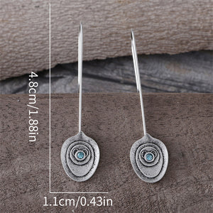 Minimalist Sapphire Earrings
