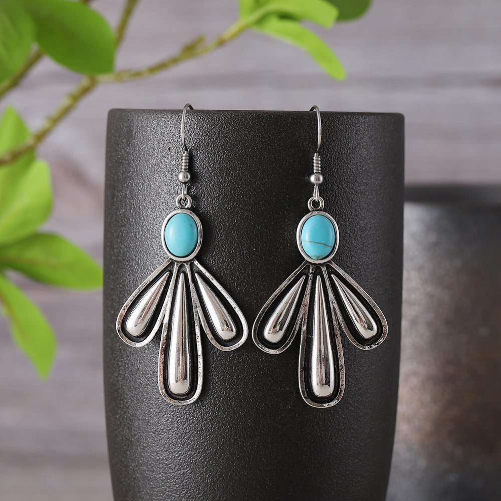 Clover Alloy Earrings