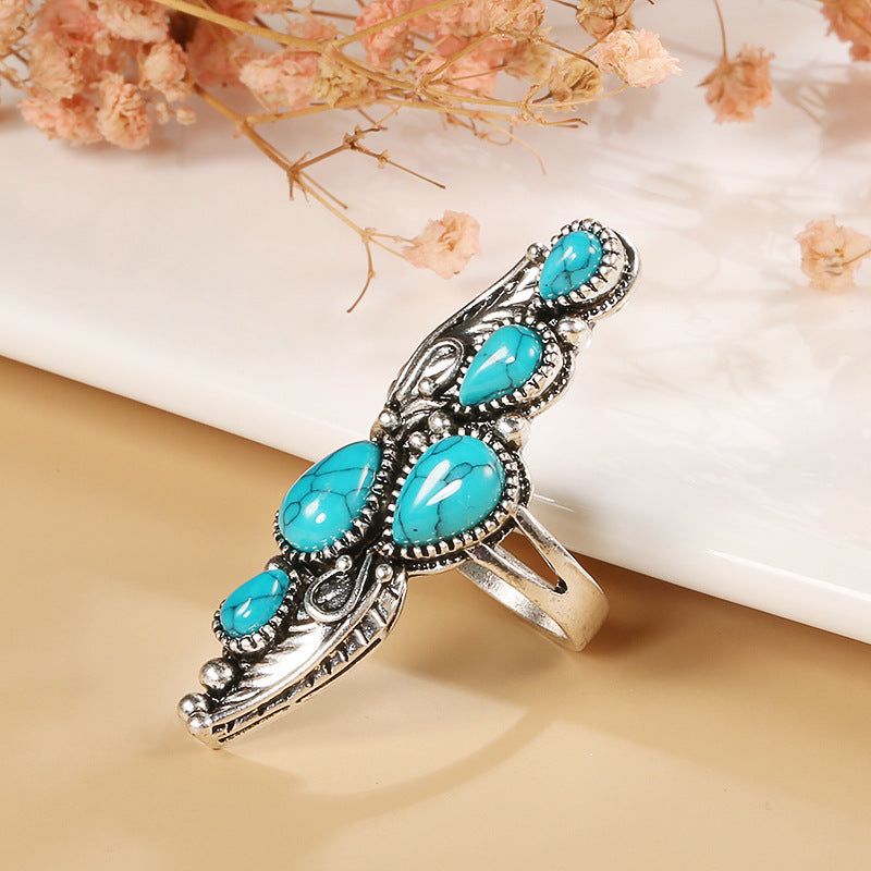 Personalized Turquoise Ring