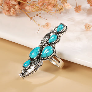 Personalized Turquoise Ring