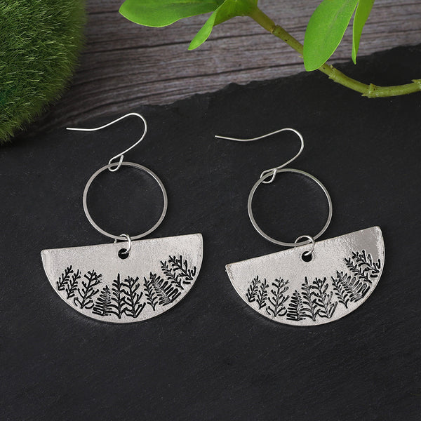 Simple Desert Forest Earrings