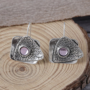 Simple Geometric Triangle Earrings