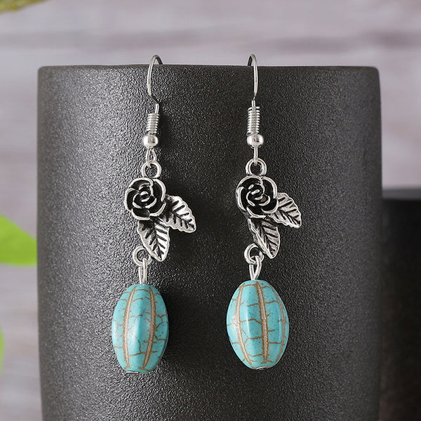 Rose Dangle Earrings