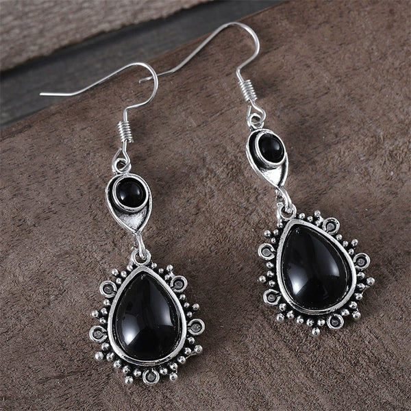 Palace Style Dangle Drop Tassel Earrings