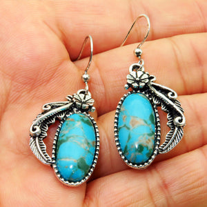 Turquoise Vintage Boho Earrings