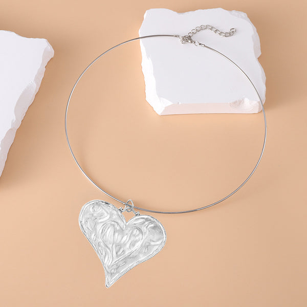 Love Double Heart Pendant Necklace