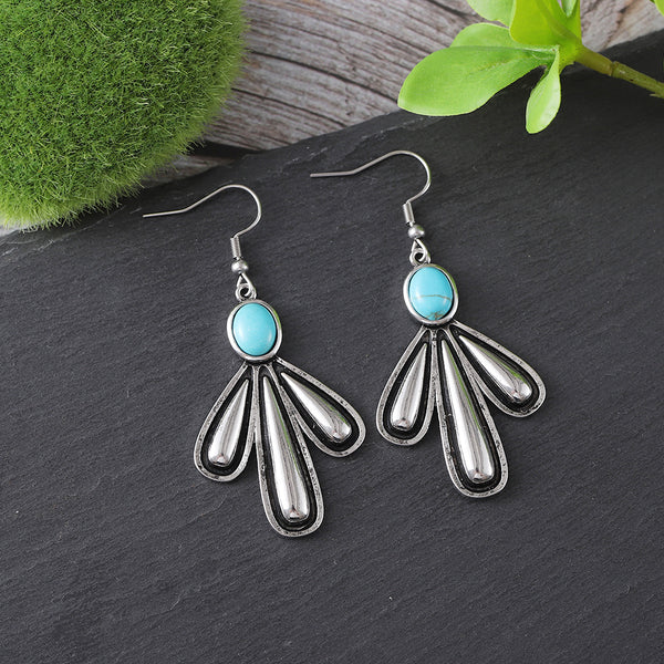 Clover Alloy Earrings