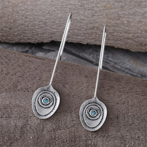 Minimalist Sapphire Earrings