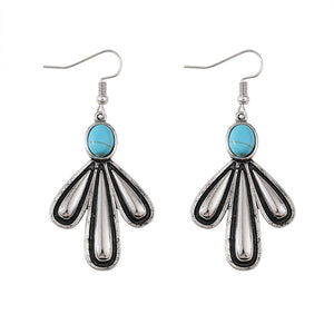Clover Alloy Earrings