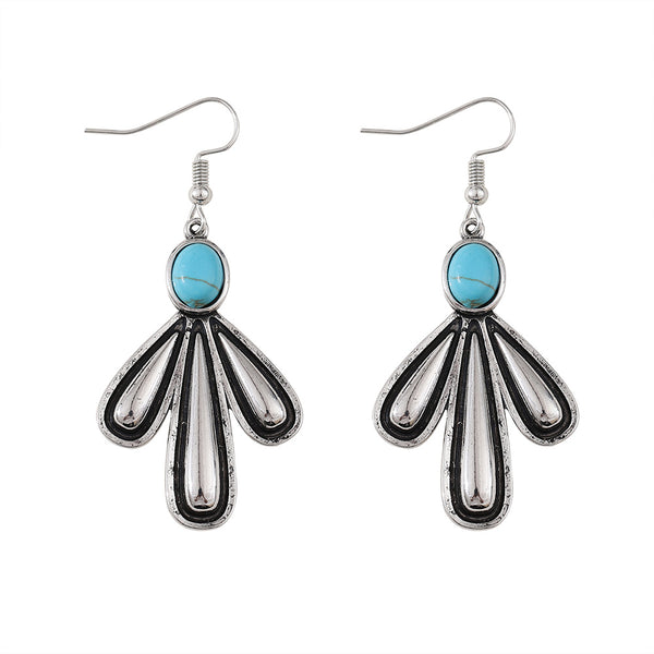 Clover Alloy Earrings