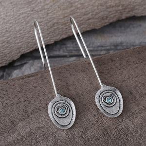 Minimalist Sapphire Earrings
