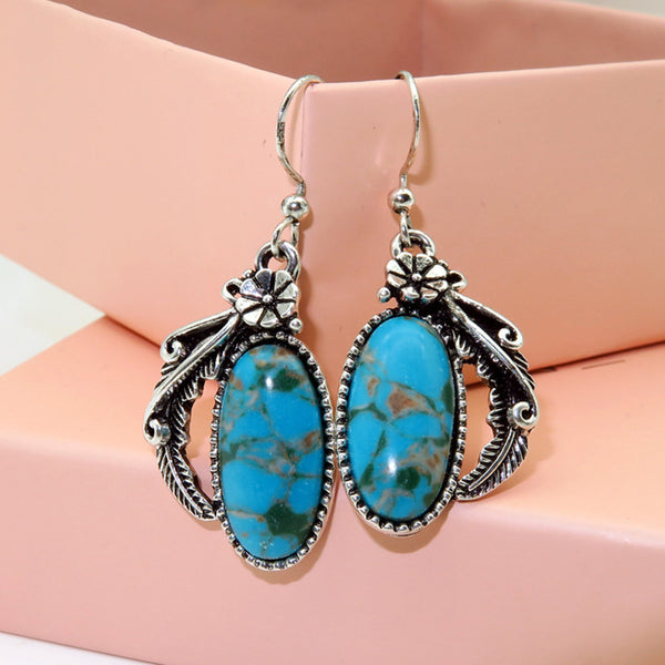Turquoise Vintage Boho Earrings