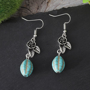 Rose Dangle Earrings