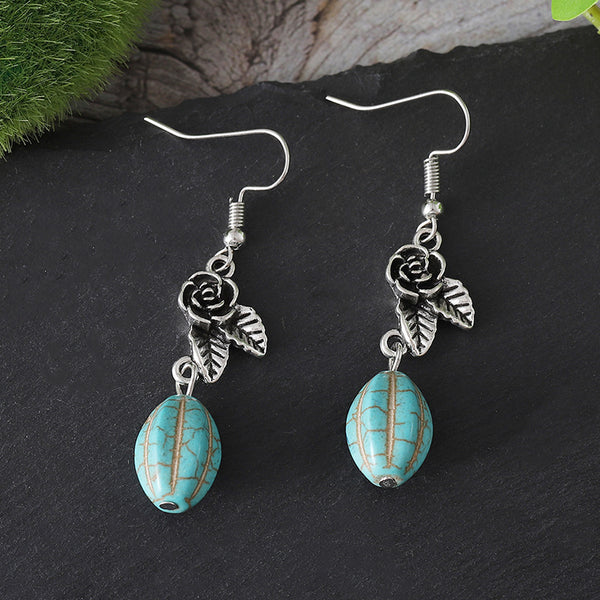 Rose Dangle Earrings