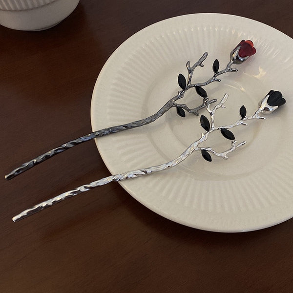 A Rose Hairpin