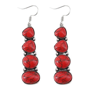 Boho Vintage Style Personalized Earrings