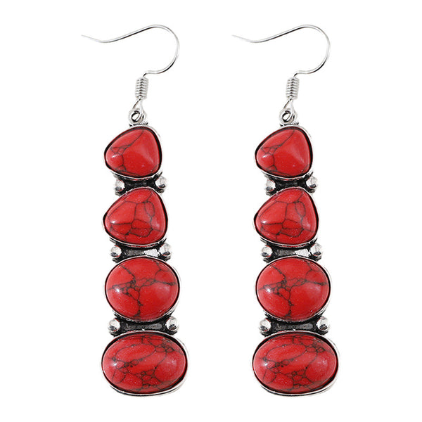 Boho Vintage Style Personalized Earrings