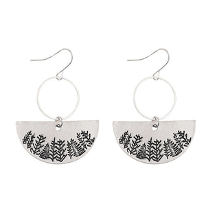 Simple Desert Forest Earrings