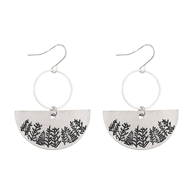 Simple Desert Forest Earrings