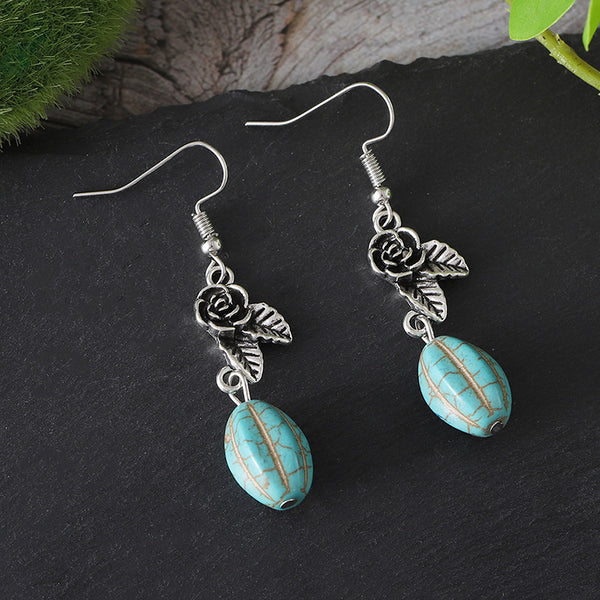Rose Dangle Earrings