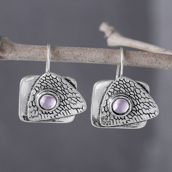 Simple Geometric Triangle Earrings