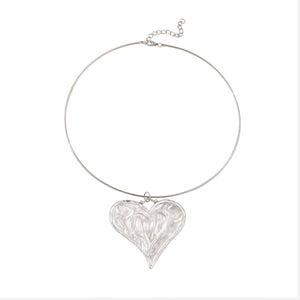 Love Double Heart Pendant Necklace