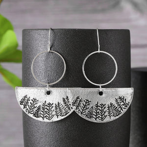 Simple Desert Forest Earrings