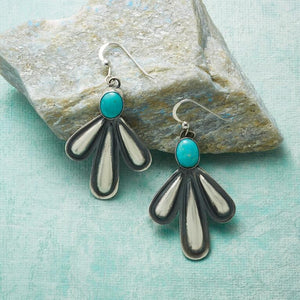 Clover Alloy Earrings