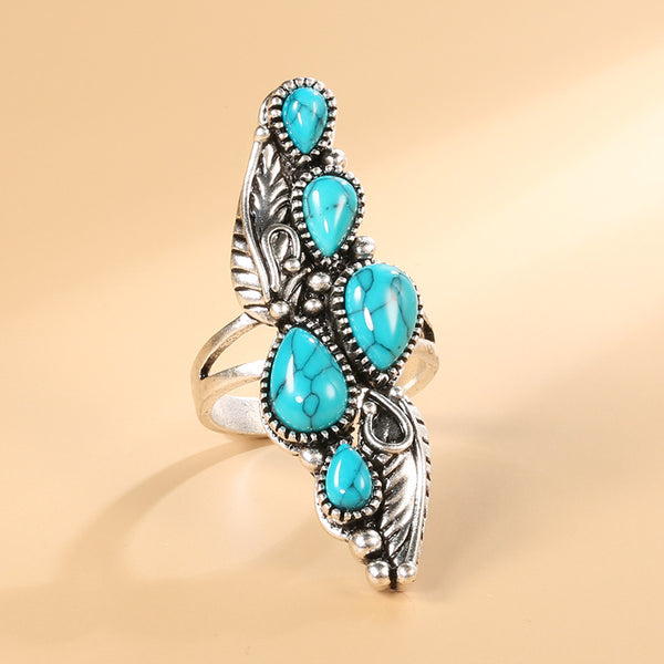 Personalized Turquoise Ring