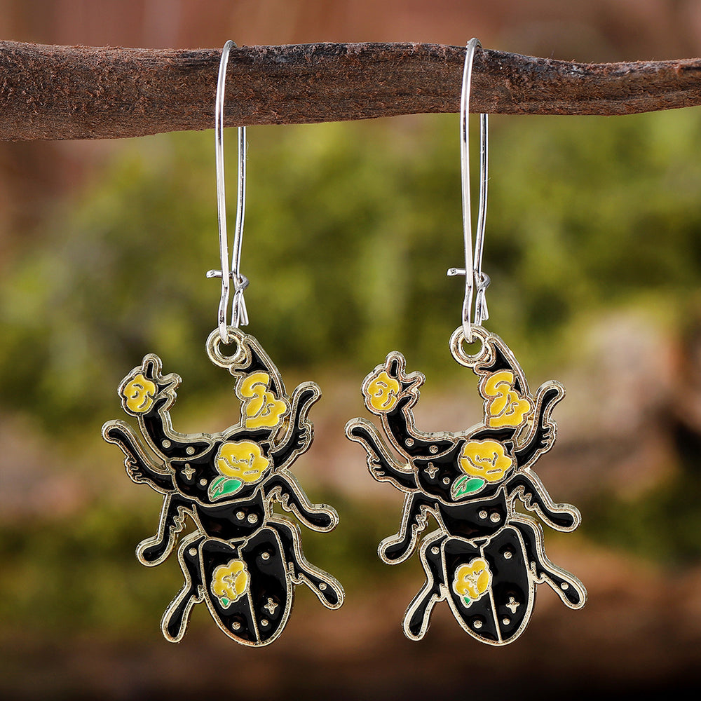 Colorful Quirky Scorpion Dangle Earrings