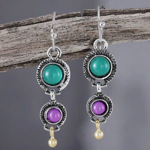 New Colorful Jasper Earrings