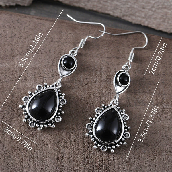Palace Style Dangle Drop Tassel Earrings