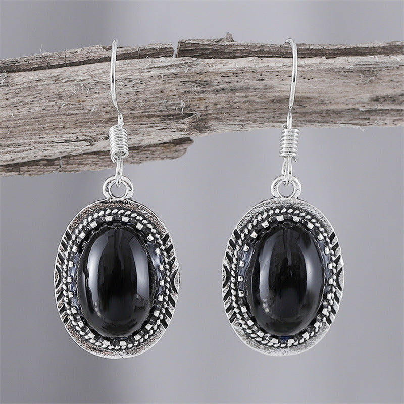 Stylish Minimalist Earrings with Gemstones