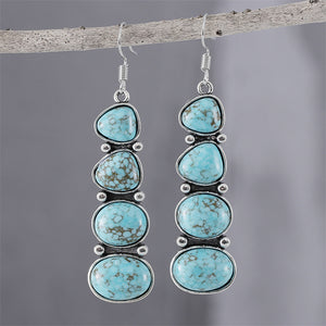 Boho Vintage Style Personalized Earrings