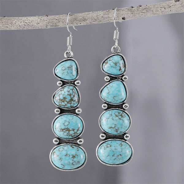 Boho Vintage Style Personalized Earrings