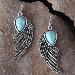 Ethnic Style Wing Dangle Earrings