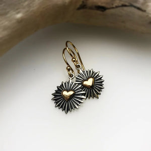 Sunflower T Earrings