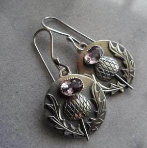 Vintage Style Bauhinia  Earrings