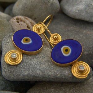 Ghost Eye Earrings