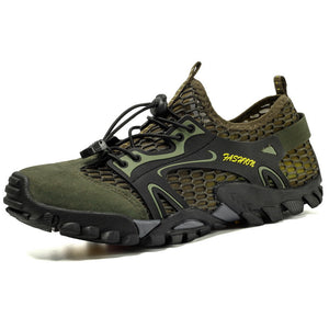 Men's new outdoor hiking climbing climbing hollow mesh recreational shoes