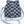 Denim Checkerboard Drawstring Bucket Bag