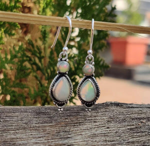 Droplet Colored Turquoise  Earrings