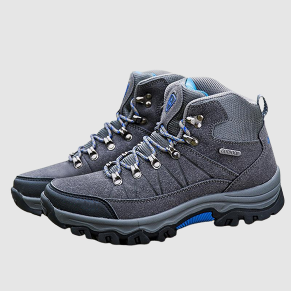 Autumn and winter warm high top outdoor shoes men's hiking shoes large size wear-resistant hiking shoes men