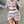 Stripe Crochet Short Set