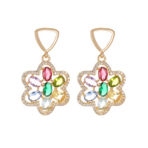 Retro Flower  Earrings