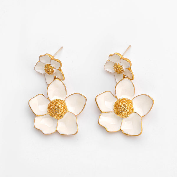 Elegant Flower Earrings