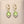 Droplet Shaped  Stone  Earrings